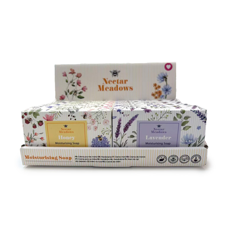 Onderzetters - Nectar Meadows - Wilde Bloemen Met Bijen - Set Van 4 Kurk 10cm