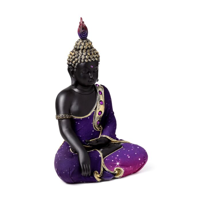 Purple & Black Thai Buddha Dream Meditation