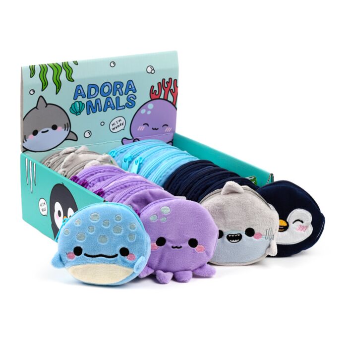 Adoramals Ocean Mini Change Plush Purse