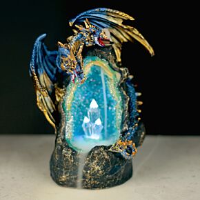 Dragon with Crystal Cave LED Backflow Incense Burner Dragon with Crystal Cave LED Backflow Incense Burner