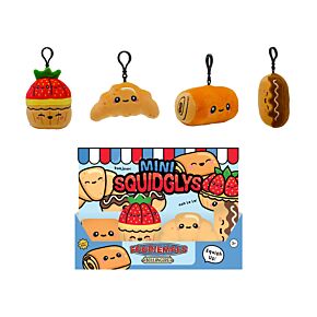 Squidglys Foodiemals Boulangerie Plush Mini Keyring