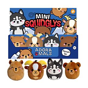 Squidglys Adoramals Mountain Animals Plush Mini Keyring