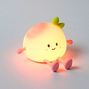 Foodiemals Peach LED Night Light Sleep Lamp & Phone Stand Foodiemals Peach LED Night Light Sleep Lamp & Phone Stand