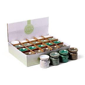 Small Ceramic Eden Oil Burner with Heart Pattern Small Ceramic Eden Oil Burner with Heart Pattern