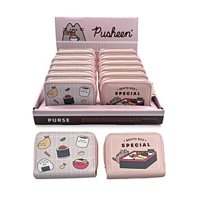 Pusheen the Cat Sushi Club Zip Around Small Wallet Purse Pusheen the Cat Sushi Club Zip Around Small Wallet Purse