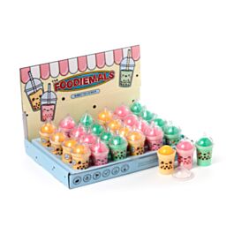 Foodiemals Lip Balm in a Bubble Tea Shaped Holder