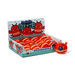 Queasy Squeezies Adoramals Lobster Plush Squeezy Toy