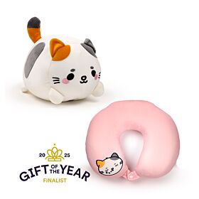 Swapseazzz Adoramals Cat 2-in-1 Plush Travel Pillow & Toy Swapseazzz Adoramals Cat 2-in-1 Plush Travel Pillow & Toy