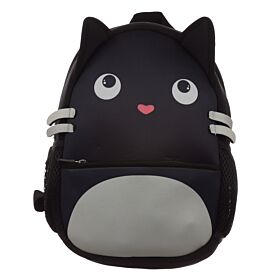 Feline Fine Black Cat Neoprene Rucksack Backpack Feline Fine Black Cat Neoprene Rucksack Backpack