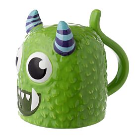 Monstarz Monster Green Upside Down Ceramic Shaped Mug Monstarz Monster Green Upside Down Ceramic Shaped Mug