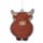 Autumn Leaves Highland Coo Cow Air Freshener