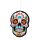 Orange Day of the Dead Air Freshener