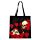Skulls and Roses Reusable Tote Shopping Bag