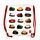 Fiat 500 Repeat Canvas Drawstring Bag