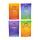 Set of 4 Chakra Bath Salt Sachets