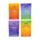 Set of 4 Chakra Bath Salt Sachets