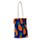 Pineapple Print Canvas Beach Bag