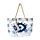 Oval Evil Eye Beach Bag