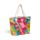 Summertime Flamingo Beach Bag & Mini Zip Up Pouch