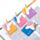 Unicorn Magic Shaped Magnetic Bookmark Set