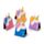 Unicorn Magic Shaped Magnetic Bookmark Set