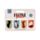 Feline Fine Cats (New) Magnetic Bookmark Set