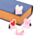 Amore Heart Magnetic Bookmark Set