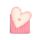 Amore Heart Magnetic Bookmark Set