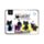 Lucky the Black Cat Magnetic Bookmark Set