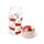 Foodiemals Cherry 350ml Shatterproof Children's Bottle with Charms