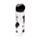 Lucky the Black Cat Pop Top 600ml Shatterproof Bottle