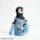 Adoramals Nico the Pengiun Silicone Bottle Carrier with 4 Charms