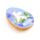 Moomin Tammi Shaped Bamboo Hair Brush
