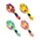 Summer Fruits Bamboo Hair Brush