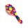 Summer Fruits Bamboo Hair Brush