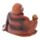 Mini Wood Effect Lucky Buddha Collectable