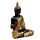 Black & Orange Gold Thai Buddha Mediation
