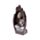 Silver & Black Hand Shaped Carved Buddha