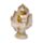 Sandstone & Gold Effect Thai Buddha Seated