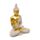 Sandstone & Gold Effect Thai Buddha Meditation
