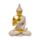Sandstone & Gold Effect Thai Buddha Meditation