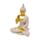 Sandstone & Gold Effect Thai Buddha Meditation