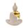 Sandstone & Gold Effect Thai Buddha Meditation