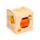 Autumn Harvest Pumpkin Spice Shaped Soy Wax Glass Candle Jar