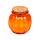 Autumn Harvest Pumpkin Spice Shaped Soy Wax Glass Candle Jar
