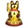 Maneki Neko Golden Lucky Waving Cat Solar Pal