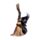 Witches Magical Black Cat with Broomstick