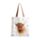 Jan Pashley Highland Coo Cow Reusable Tote Bag