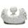 White Cherub 3 Tea Light Candle Holder