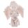Cherub Praying with Bejewelled Cross